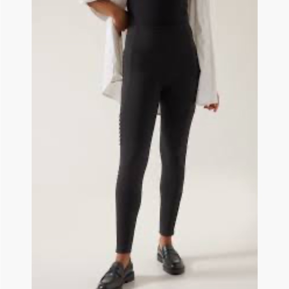 Athleta Delancey Moto Tight Black SP